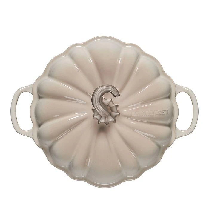 Le Creuset Enameled Cast Iron Pumpkin Cocotte 3