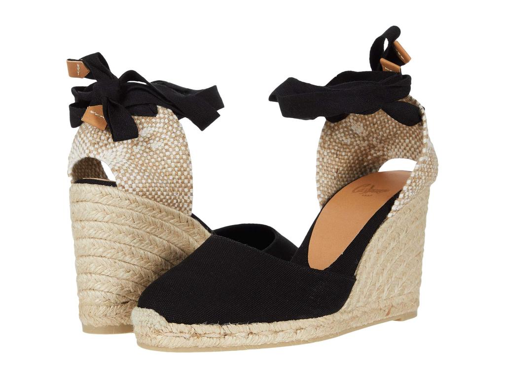サンダル・ミュール CASTANER QUERAL/002 WEDGE MULE SANDALS IN CANVAS Castaner Queral Wedge Mule