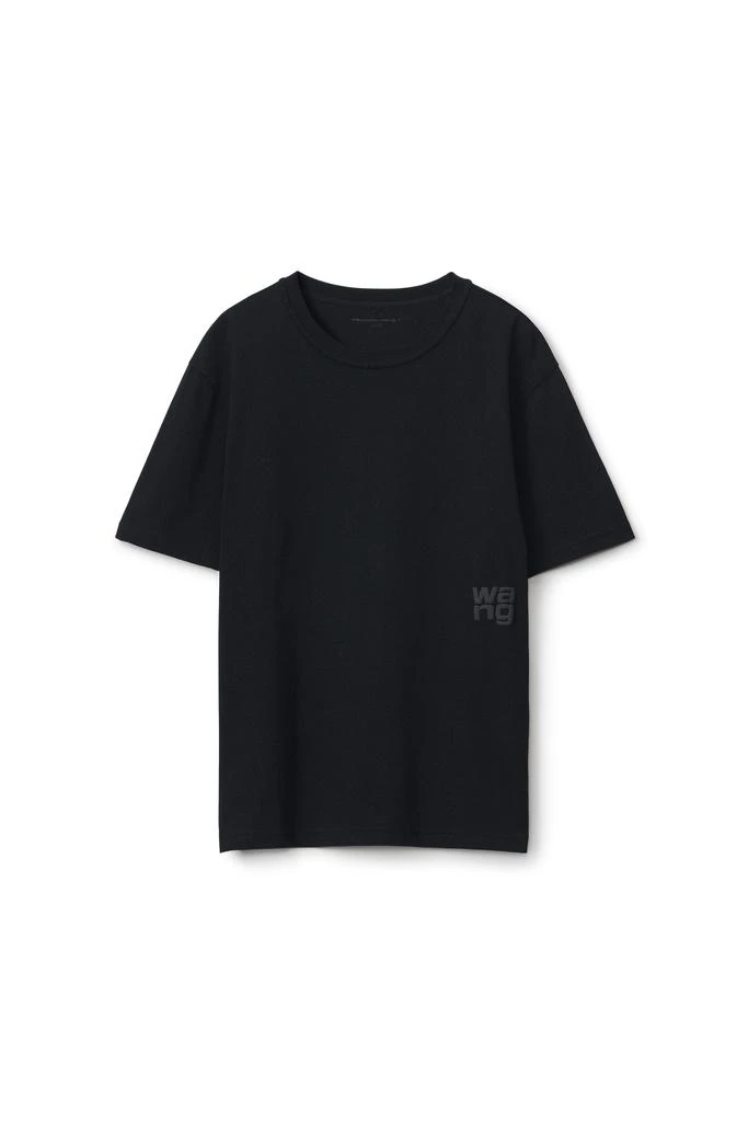 Alexander Wang Black Cotton-Jersey Logo Tee 7