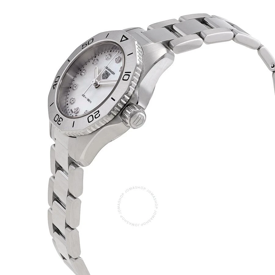 Tag Heuer Aquaracer Quartz Diamond White Mother of Pearl Dial Ladies Watch WBP1416.BA0622 2