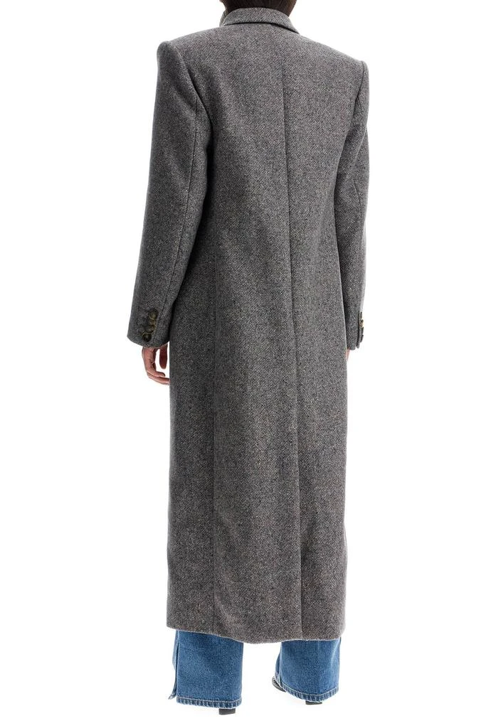 Stella McCartney maxi tweed coat in 3