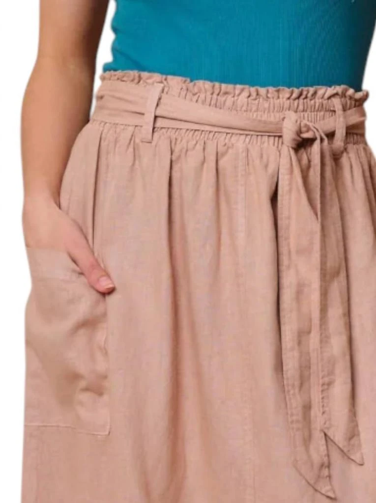 Sundry Sundry - High Waisted A Line Cargo Skirt 3