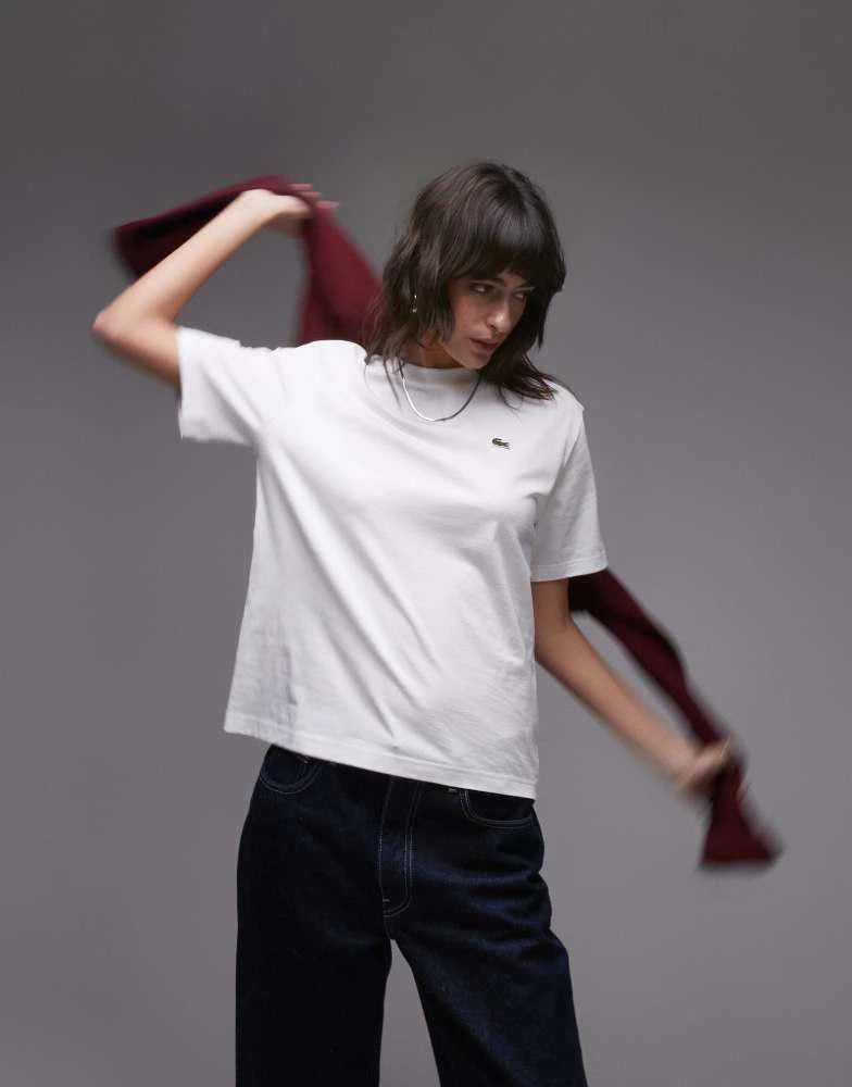 Lacoste Lacoste t-shirt in white 1
