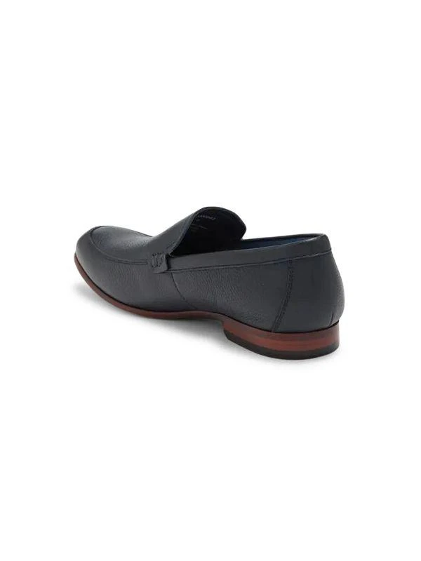 Paisley and Gray Leather Venetian Loafers 3