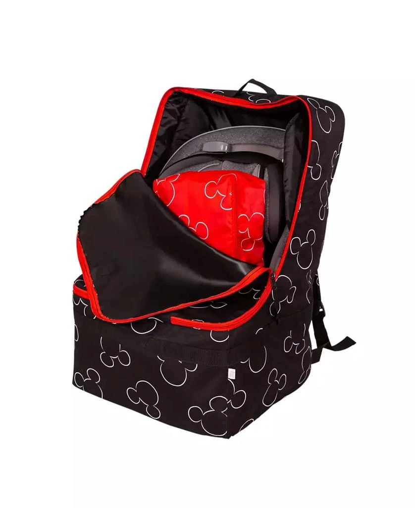 J L childress Disney Baby Ultimate Padded Backpack Car Seat Travel Bag, Mickey 6