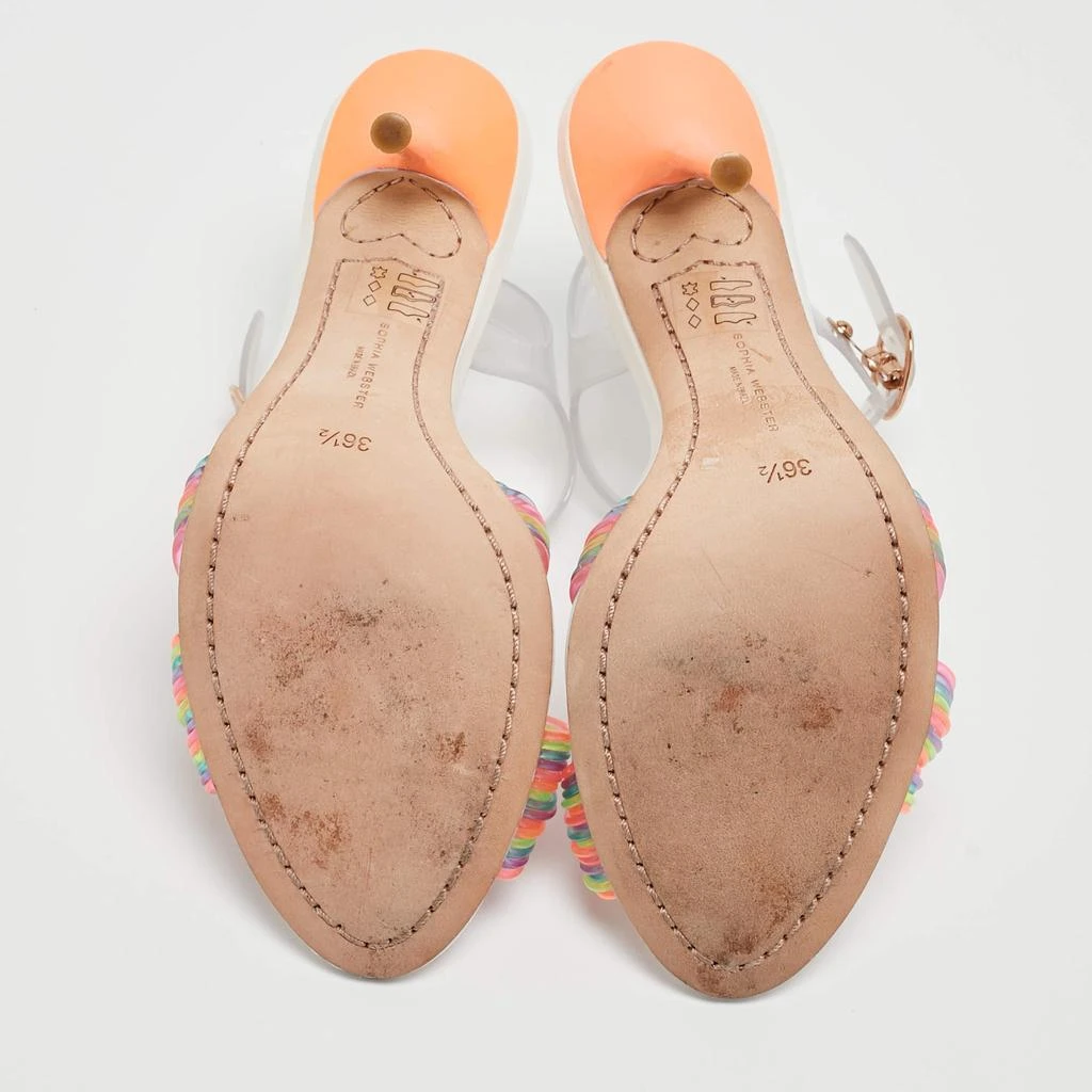Sophia Webster Sophia Webster Multicolor PVC And Jelly Coralie Ankle Strap Sandals Size 36.5 6