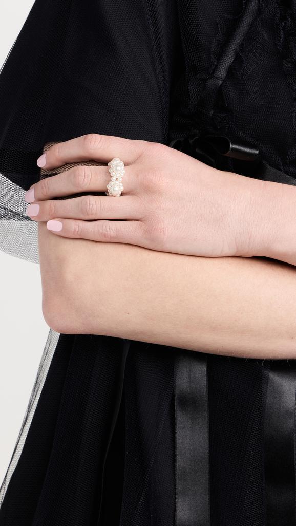 Simone Rocha Daisy Chain Ring