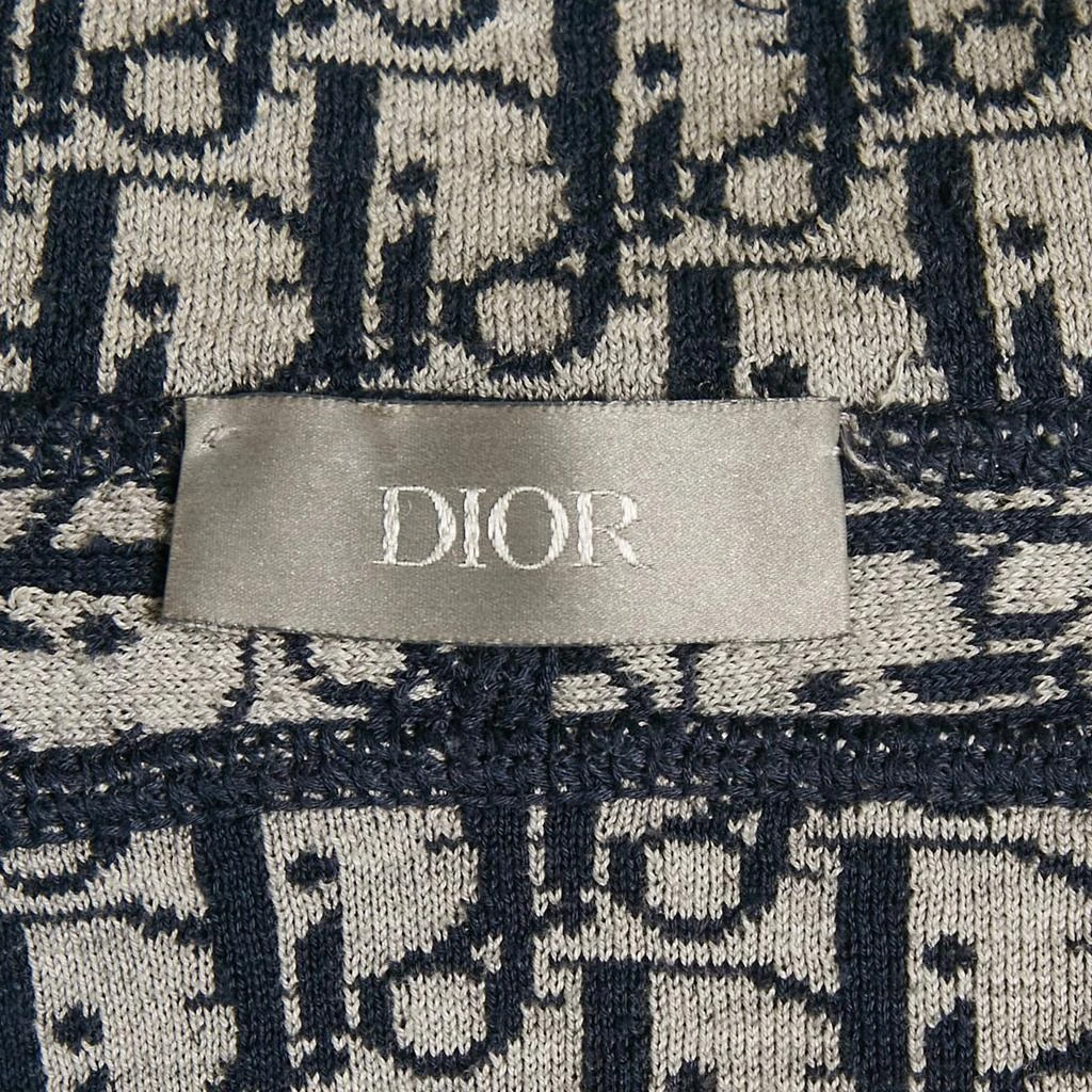 Dior Dior Homme Navy Blue Dior Icons Cotton Hooded Track Jacket M 5