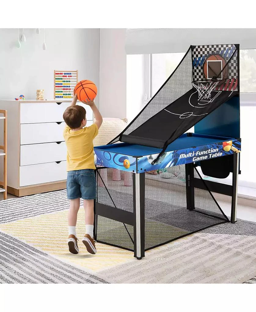 Mecale 10-in-1 Multi-Game Table Set with Table Tennis, Basketball 
Soccer 8