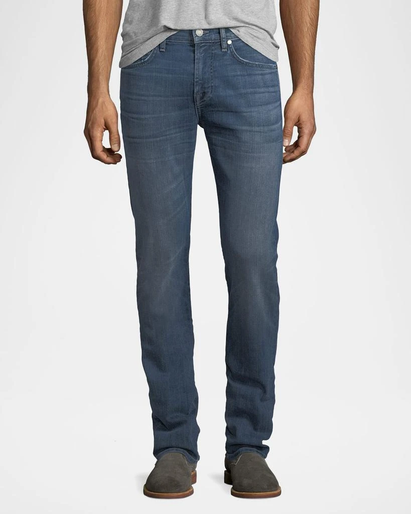 7 For All Mankind Men's Straight-Leg Airweft Denim Jeans 1