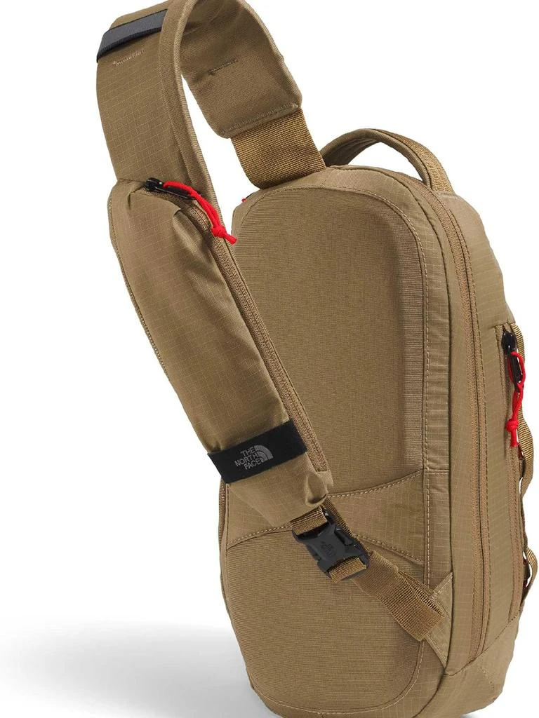 The North Face The North Face Borealis Sling Bag - Crossbody Bag, Water Repellent, Adjustable Strap, Multiple Compartments, White Dune/TNF Black, One Size 3