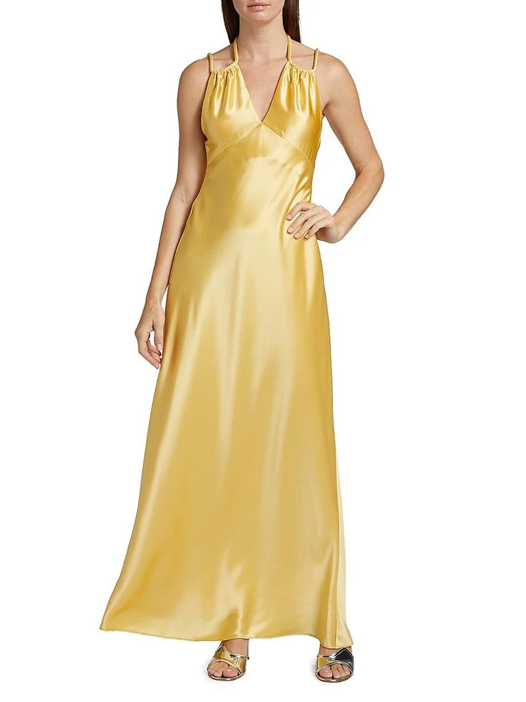 Acler Woodlake Satin Maxi Dress 2