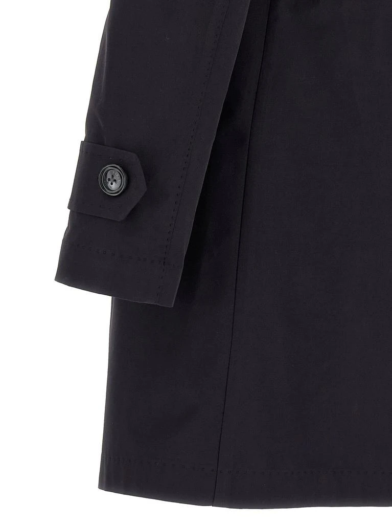BARBA Barba Single Breasted Overcoat 4