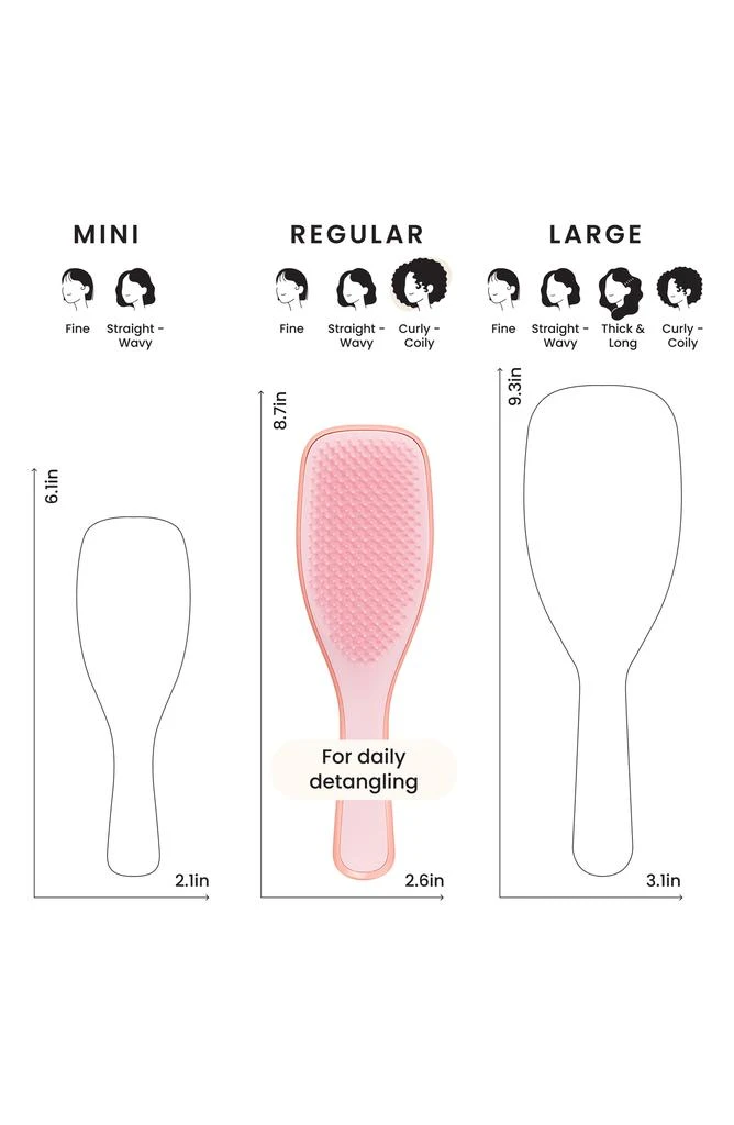 Tangle Teezer Ultimate Detangler Hairbrush for Curly to Coily 5