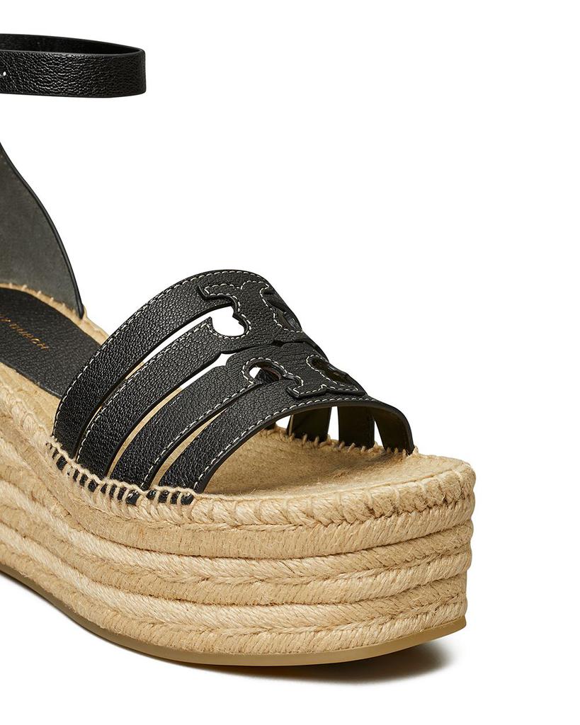 Tory Burch Women's Ines Ankle Strap Espadrille Platform