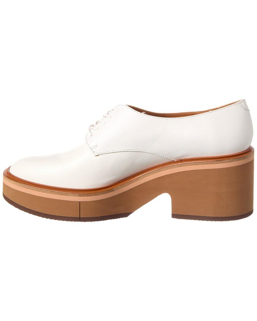 Clergerie Agathe Leather Platform Oxford
