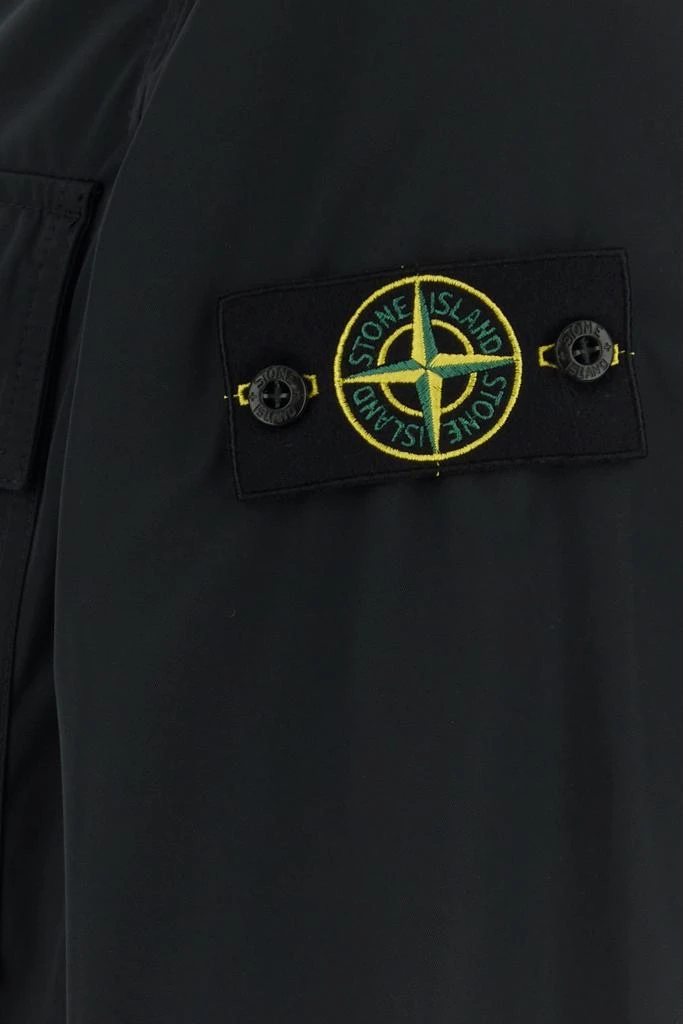 Stone Island Black polyester jacket 2