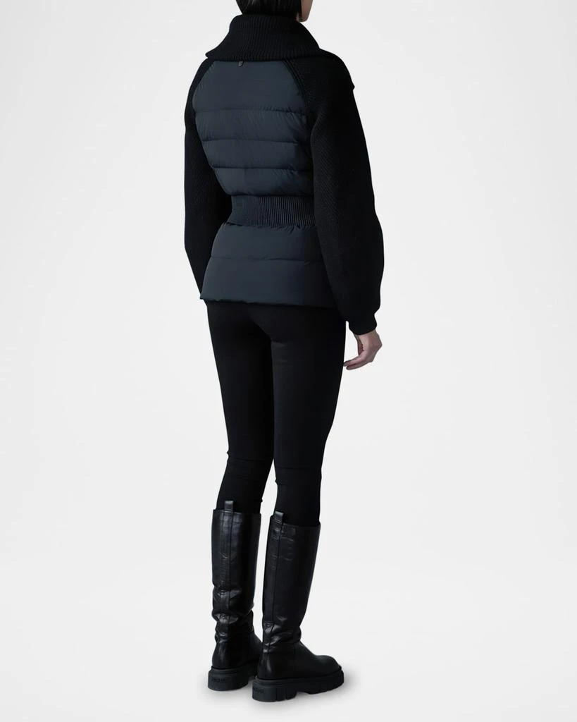 Mackage Foxy Light Down Mixed-Media Jacket 3
