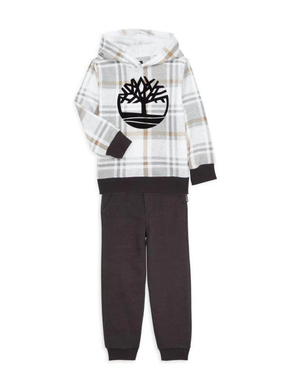 Timberland Boy's 2-Piece Logo Graphic Hoodie & Joggers Set 1