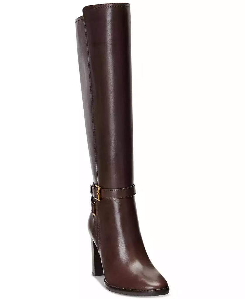 Ralph Lauren Women's Manchester Buckled Dress Boots
