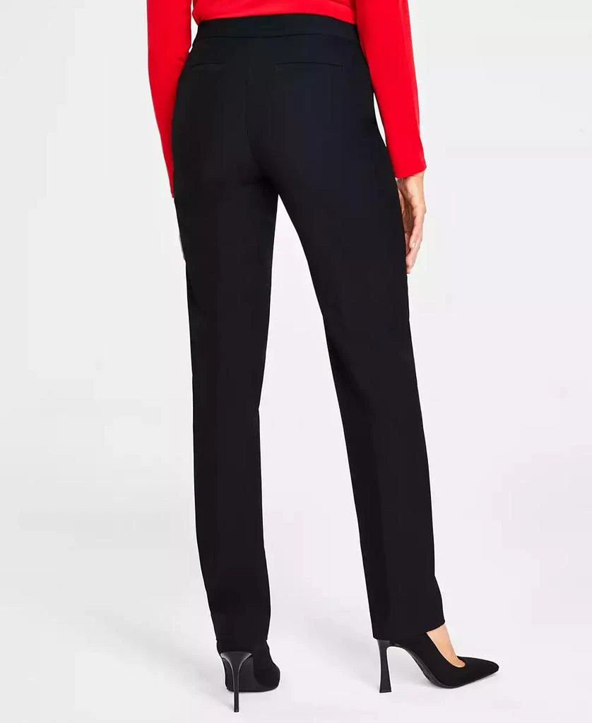 INC International Women's Mid-Rise L-Pocket Straight-Leg Pants, Regular, Long & Short Lengths, Created for Macy's 2