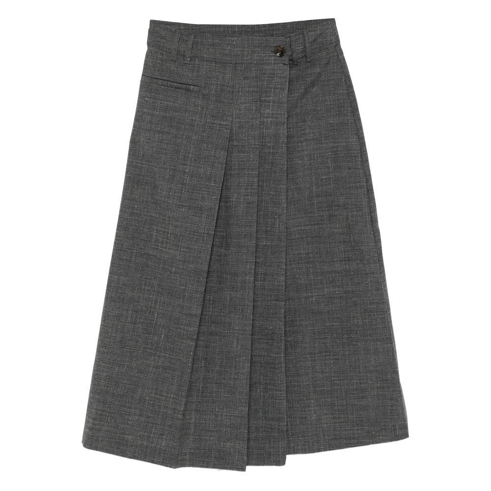スカート soeur FW25 VARNA PLEATED MIDI SKIRT (JUP0131VARNA GRI2125W) Soeur Varna Pleated Midi Skirt in Grey | Lyst UK