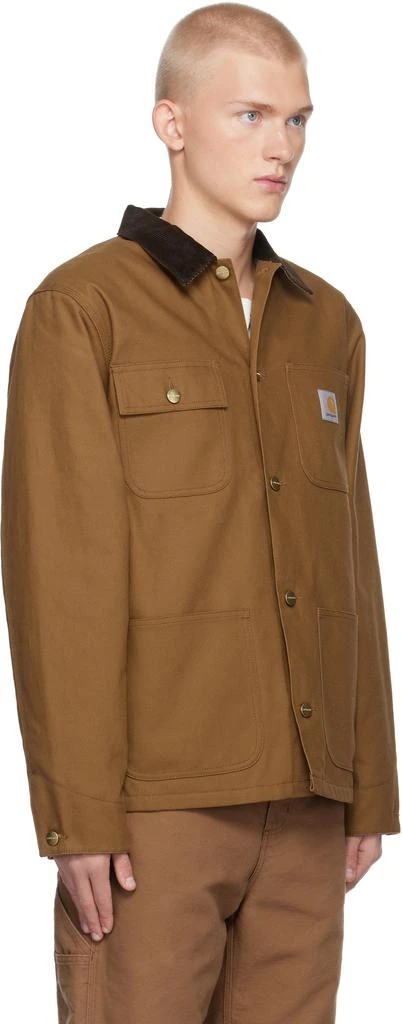 Carhartt WIP Brown Michigan Chore Coat 2