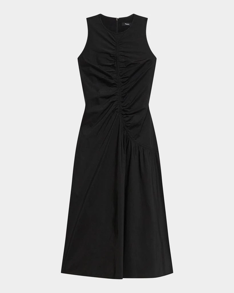 theory ruched sheath dress Theory Asymmetrical Ruched Tank Dress