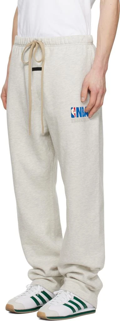 Essentials Gray NBA Relaxed Sweatpants 4