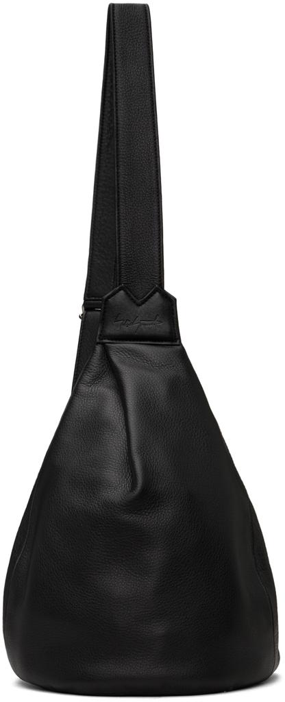 YOHJI YAMAMOTO Black Y discord Small Crossbody Bag
