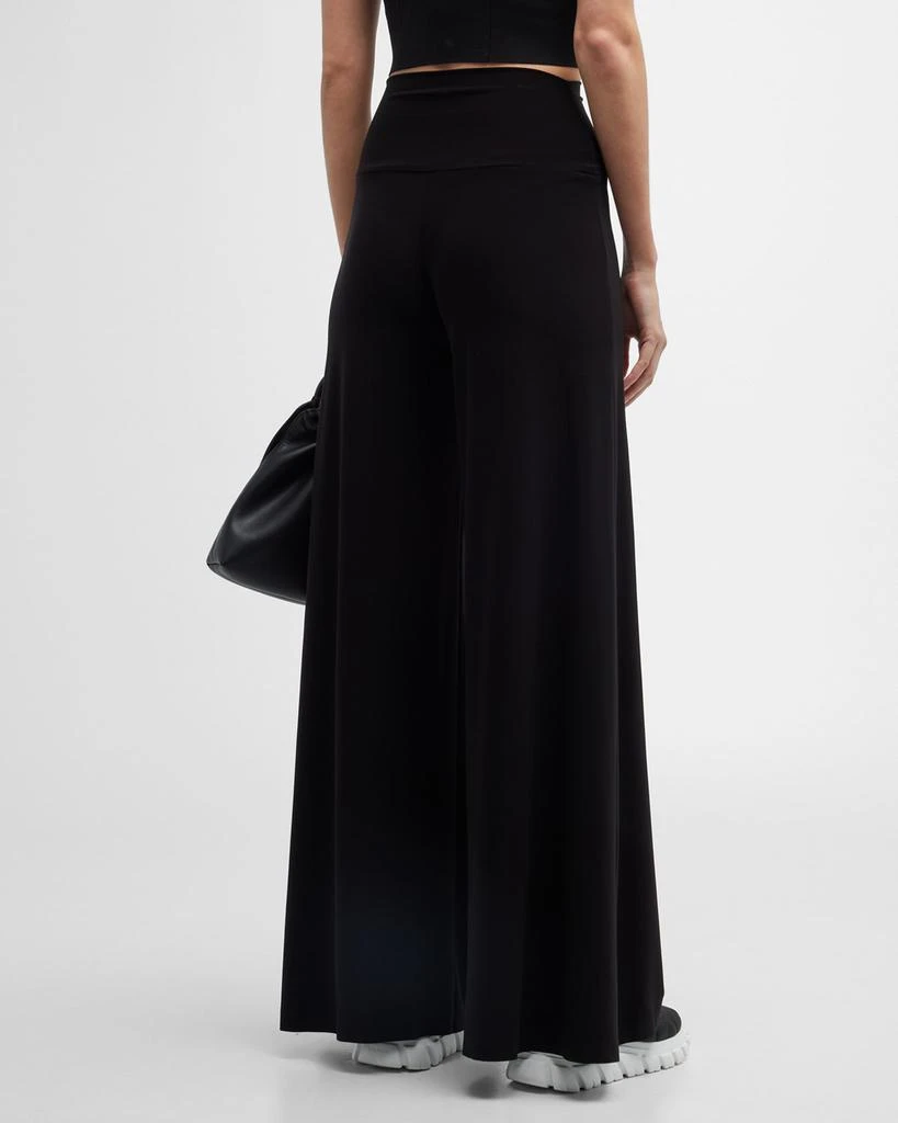 Norma Kamali Elephant Wide-Leg Pants 6