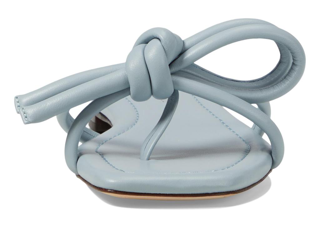 Loeffler Randall Hadley Leather Bow Flat Sandal