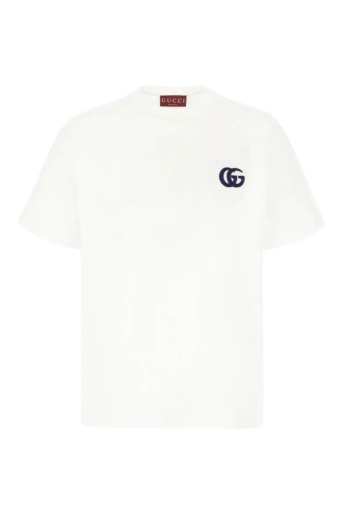 Gucci White Cotton T-shirt 1