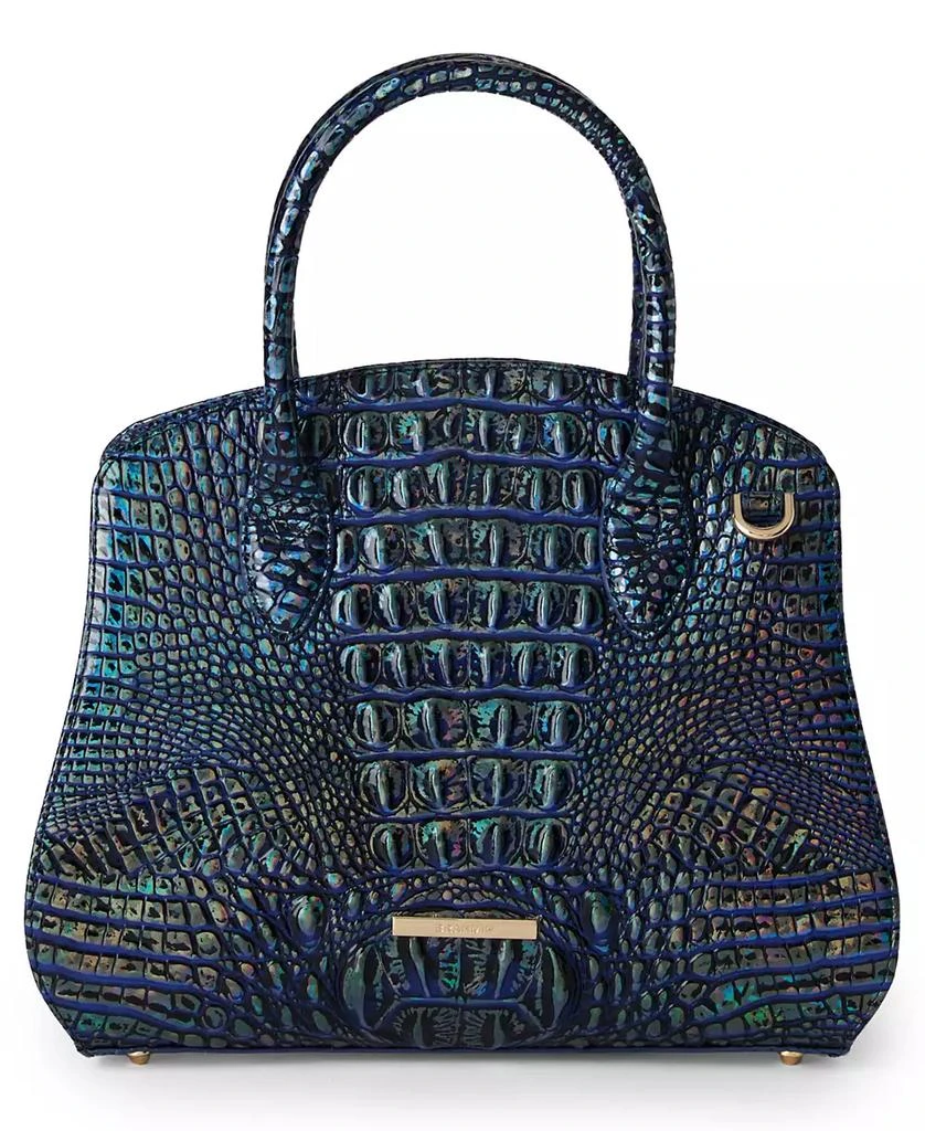 Brahmin Rosetta Melbourne Medium Leather Satchel Bag 1