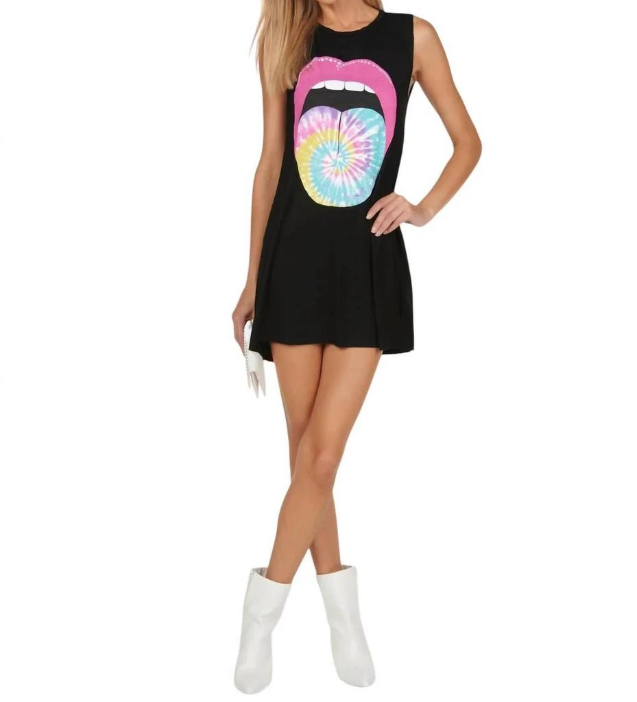Lauren Moshi Lauren Moshi - deanna tie dye tongue dress 3