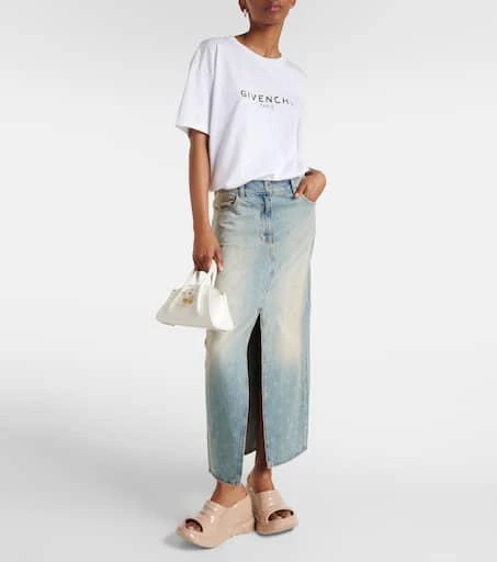 Givenchy Marshmallow wedge slides 2