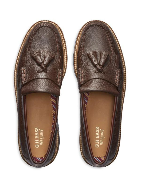 G.H. Bass Layton Kiltie Lug Tassel Loafers 6