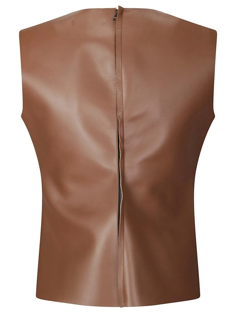J. W. Anderson Leather Sleeveless Top 2