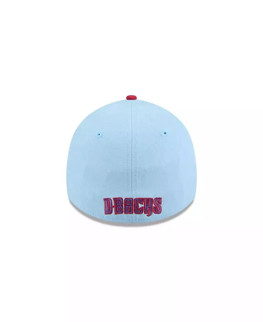New Era Men's Light Blue/Red Arizona Diamondbacks 2025 Fourth of July 39THIRTY Flex Hat 3