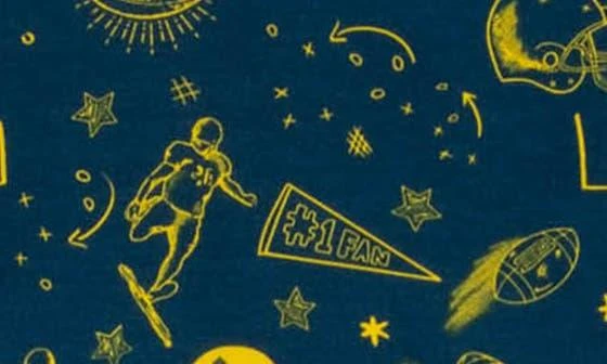 Magnetic Me Game Day Long Sleeve Magnetic Pajamas 2