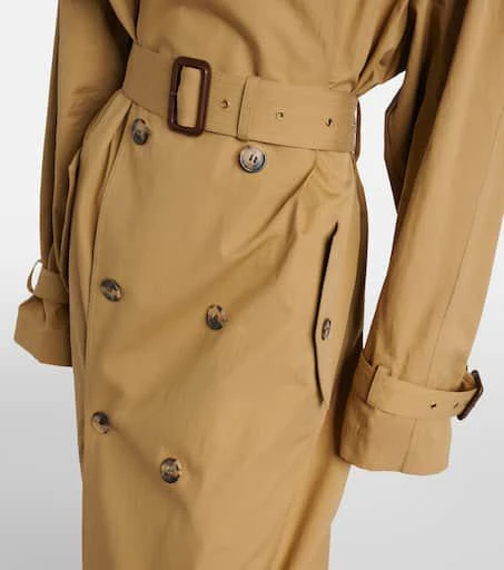 Yves Saint Laurent Cotton and silk trench coat 5