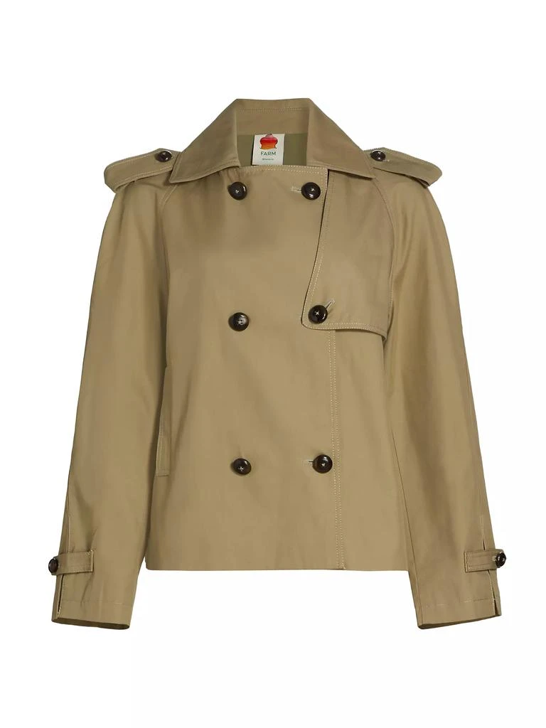 Farm Rio Short Trench Coat 1
