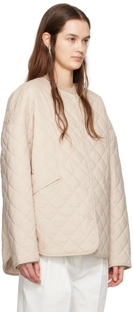 Totême Beige Quilted Jacket 2