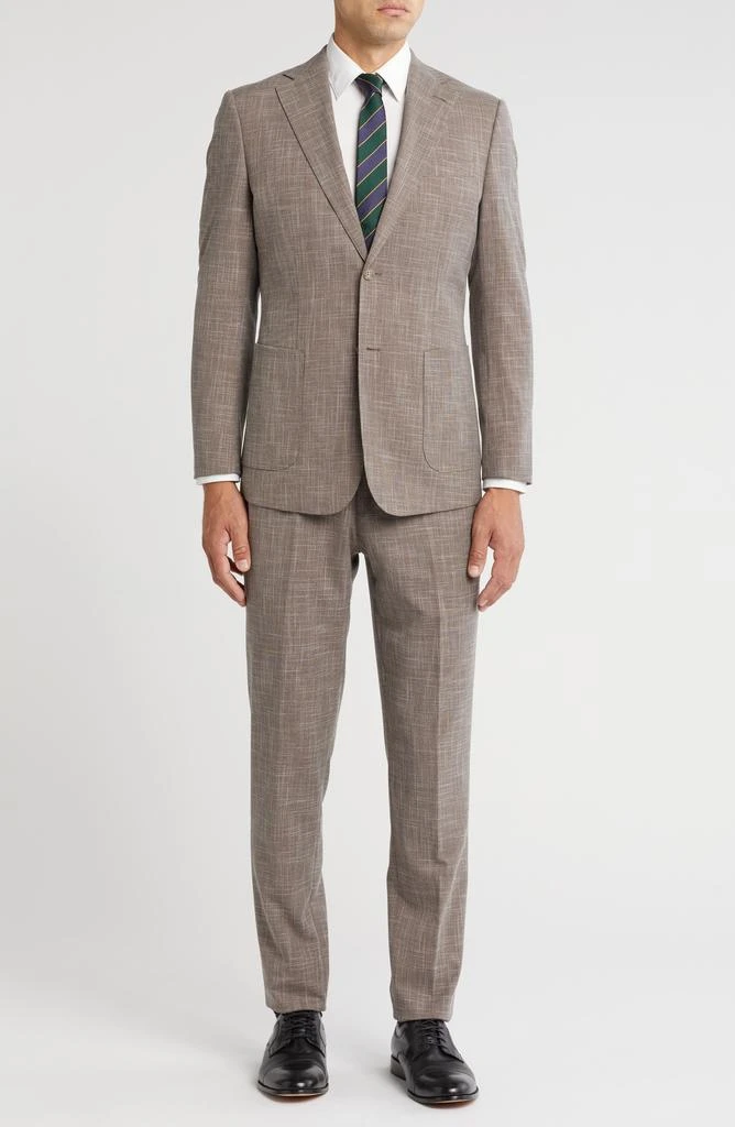 English Laundry Two-Button Flat Front Suit