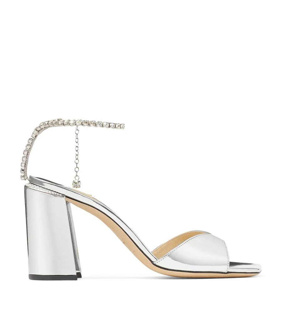 Jimmy Choo Saeda 85 Leather Heeled Sandals 1