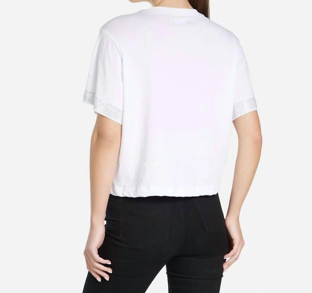Michael Lauren Michael Lauren - Hester S/s Oversized Crop Tee 2