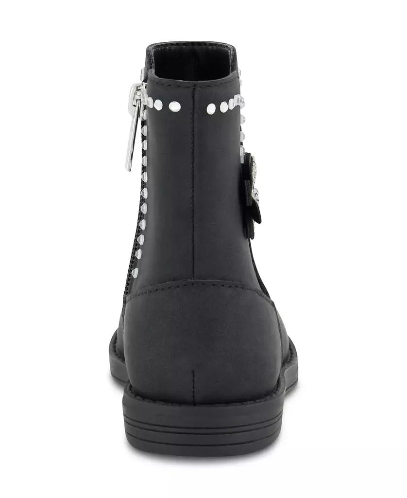 Jessica Simpson Toddler Girls Evie Flower Mid Shaft Boot 2