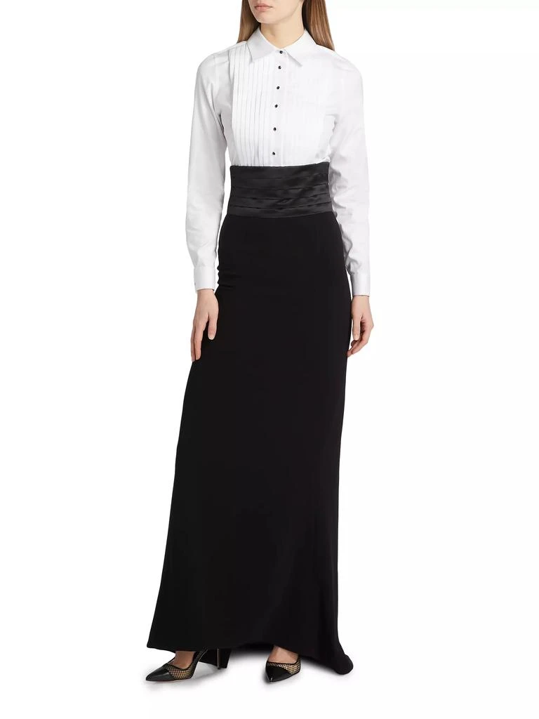 Sergio Hudson Cumberbund Evening Maxi Skirt 2