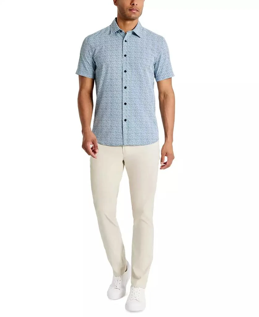 Kenneth Cole Men's Short-Sleeve Sport Shirt 4