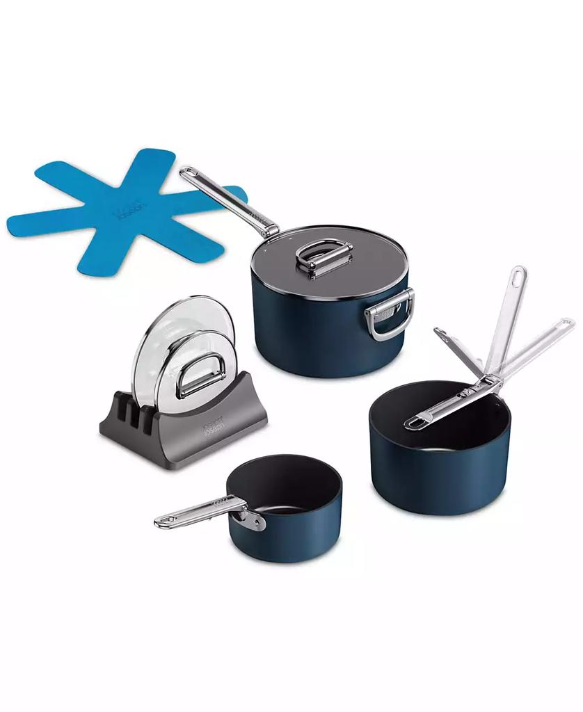 Joseph Joseph Space Ceramic Nonstick 7-Pc. Saucepan Set
